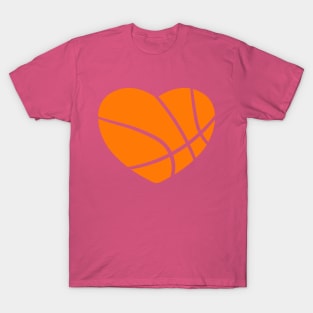 Basketball Heart T-Shirt